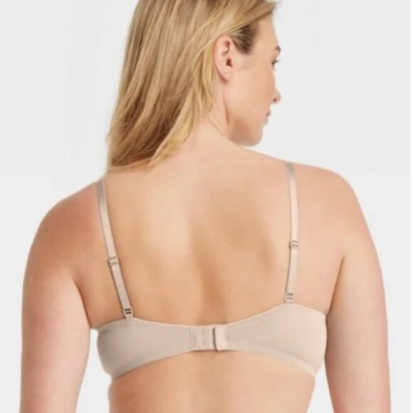 Auden Everyday Lightly Lined Demi Bra Size 38C NWT - Picture 3 of 3